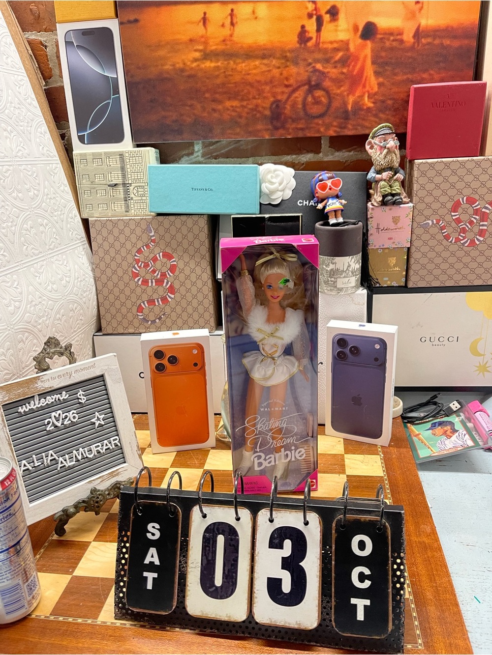 NEW 1996 VINTAGE, MATTEL #17244
BARBIE SKATING DREAM SPECIAL
EDITION
